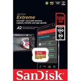  SanDisk Micro SDXC Extreme 128GB 190Mb/s 