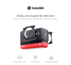 Insta360 ONE RS / R Sticky Lens Guards for 360 Lens