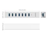  Bộ chia USB HUB 7 cổng USB 3.0 Type C 