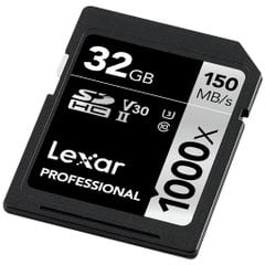 Thẻ nhớ Lexar SDHC UHS-II V30 32Gb 150Mb/s