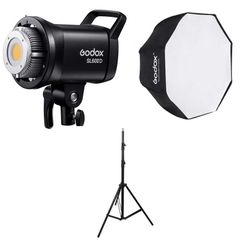 Combo 1 bộ đèn led quay phim Godox SL60 II D