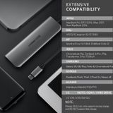  Ugreen 5in1 bộ chuyển USB type C ra 3*USB 3.1 - sạc 100w PD - 4K HDMI 70495 
