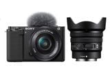  Máy ảnh Sony ZV E10 lens 16-50mm F3.5-5.6 OSS 