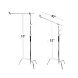  Chân đèn Light Support C Stand and Grip arm K-3 