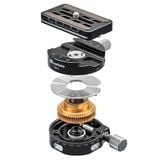  Đầu Ball Quay 4D Geared Head Leofoto G4 Pro 