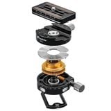  Đế Xoay Geared Panning Adapter Leofoto GR 2 