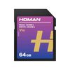  Thẻ Nhớ Homan UHS-II SD Card ( V90 ) 64Gb / 128Gb 300Mb/s  – Chính Hãng 