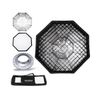 Softbox Dù Godox Octa bát giác 95cm tổ ong