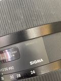  Sigma 24-35mm F2 art for Canon cũ 
