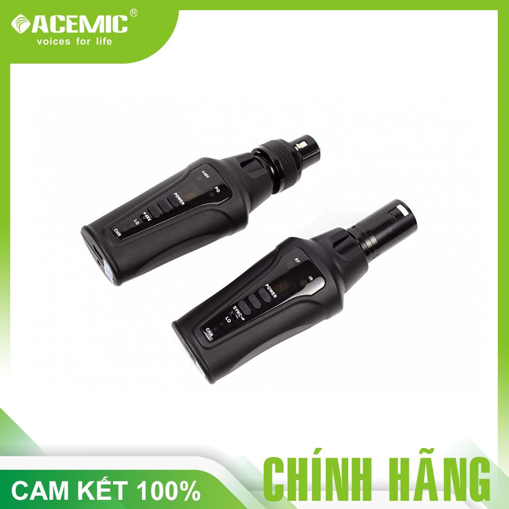  Acemic TR – 20 Set Micro Không Dây UHF Hệ Thống Bộ Phát 