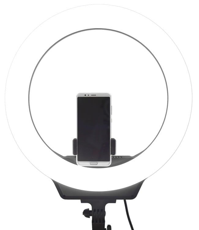  Đèn LED Ring Livestream AFI 16″ R116 + Chân KingJoy FL2009 (Size 40cm) 