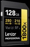  Thẻ nhớ Lexar 128GB 1800x SDXC UHS-II 280Mb / 210Mb 