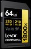 Thẻ nhớ Lexar 64GB 1800x SDXC UHS-II 280Mb / 210Mb