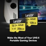  Lexar Micro SD 128Gb 280Mb/s Pro GOLD  UHS II U3 V60 