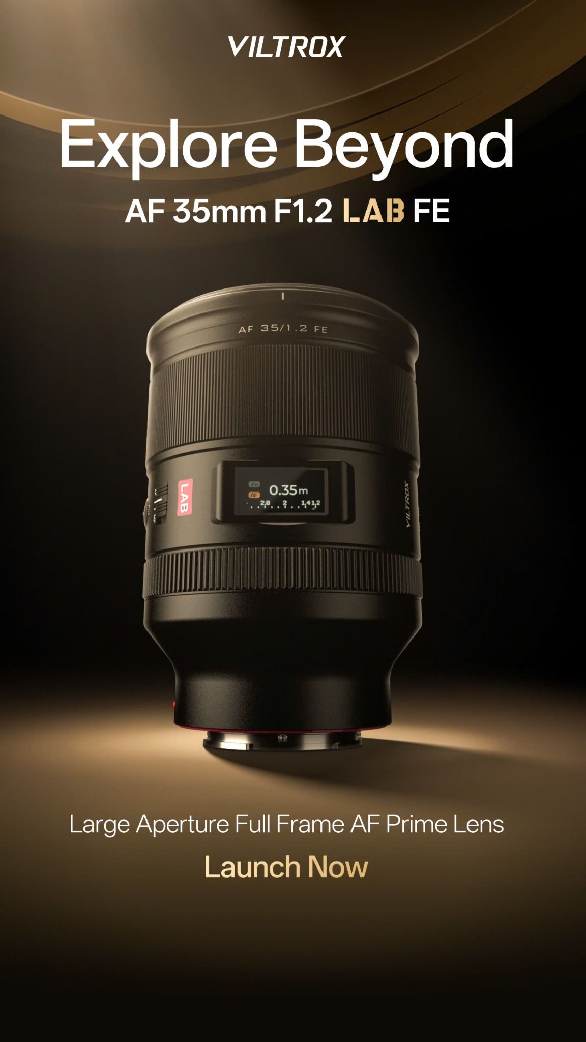  Ống kính Viltrox AF 35mm f1.2 LAB FE for Sony E / Nikon Z 