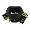  Lexar ® Professional USB 3.1 Multi-Card Reader 3-in-1 Reader 