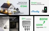  EcoFlow PowerStream Balcony Solar System ( Hệ thống năng lượng mặt trời ) 