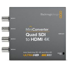 BlackMagic Mini Converter - Quad SDI to HDMI 4K 2