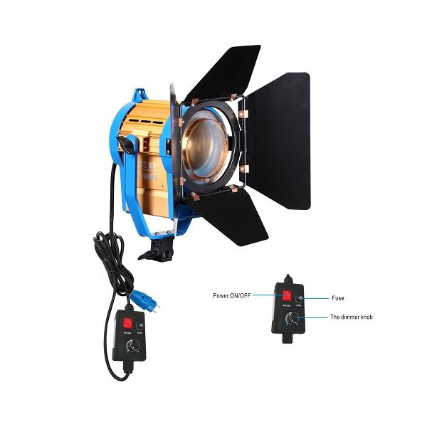  ĐÈN NiceFoto LED fresnel light CD1000W 5500K 