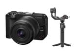  Máy ảnh Canon EOS R50 V + RF-S 14-30mm F4 - 6.3 IS STM PZ ( Canon R50V ) 