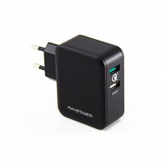 Sạc RAVPower 2 cổng 30W, Quick Charge 3.0 (RP-PC006)