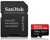  SanDisk Micro SDXC Extreme Pro 256GB R:200Mb/s W:140Mb/s ( New 2024 ) 
