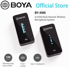 Micro không dây Boya XM6 S1 ( 1 phát 1 nhận )