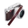 Dây đeo cổ tay bằng da màu nâu cho Leica M, X