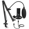  FIFINE T669 USB MICROPHONE BUNDLE WITH ARM STAND & SHOCK MOUNT FOR STREAMING, PODCASTING ON LAPTOP/PC 