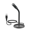  FIFINE K050 USB MICROPHONE MINI WITH ADJUSTABLE GOOSENECK FOR VIDEO-CALL, DICTATION ON LAPTOP/PC 