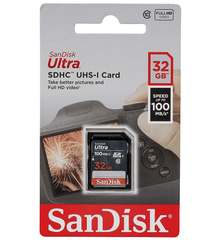 Thẻ nhớ Sandisk Ultra SDHC UHS-I Card 32gb 100mb/s