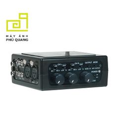 FMX-DSLR, Mixer âm thanh cho máy ảnh DSLR, 2 đầu vào XLR