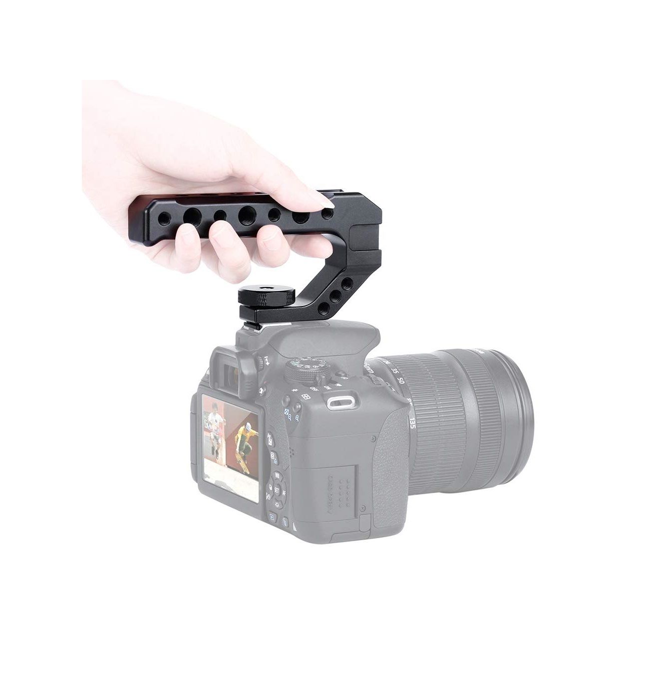 UURig R005 Universal Camera Flash Shoe Mounts Máy Ảnh Máy Quay