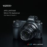  Voigtlander APO-LANTHAR 50mm F2.0 Nikon Z 