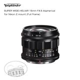  Voigtlander SUPER WIDE-HELIAR 15mm F4.5 Nikon Z 