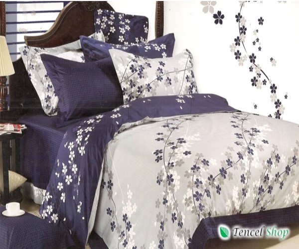 Bộ chăn ga gối cotton lụa Hàn Quốc  - CTL 1196