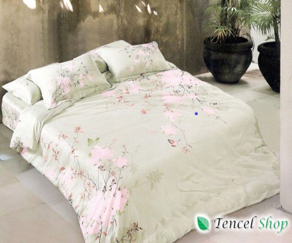 Bộ vỏ chăn ga gối 100% Tencel 40s - TCF 108