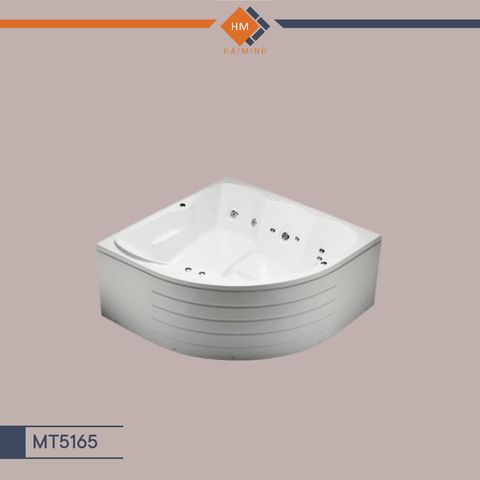 Bồn Tắm Góc Massage Đôi - Chân + Yếm - MT5165