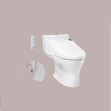 Bàn cầu một khối kèm nắp rửa điện tử WASHLET - MS855DW6