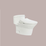 Bàn cầu một khối, nắp đóng êm kèm vòi rửa nước lạnh - MS904E4