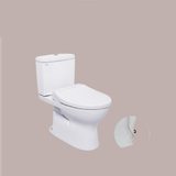 Bàn cầu hai khối, nắp đóng êm kèm vòi rửa nước lạnh - CS320DRE2