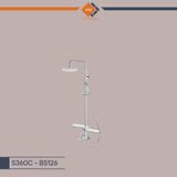 Sen nóng lạnh kết hợp vòi sen tắm đứng -  S360C - BS126