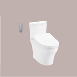 Bàn cầu hai khối kèm nắp rửa điện tử WASHLET - CS838CDW12