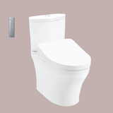 Bàn cầu hai khối kèm nắp rửa điện tử WASHLET - CS838CDW12
