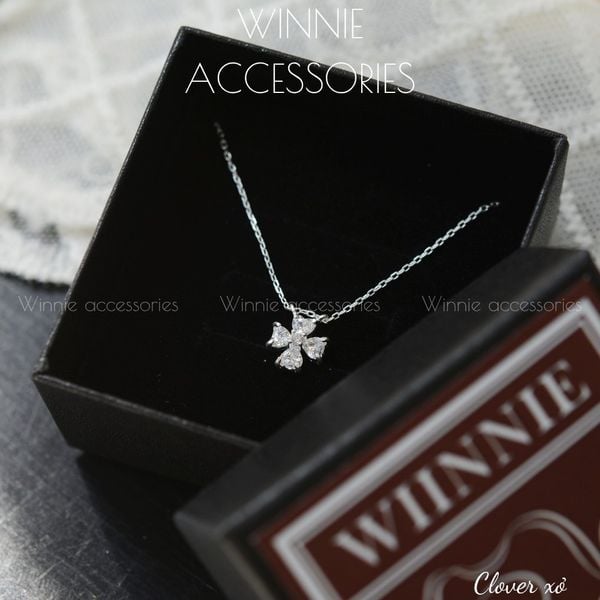  Dây chuyền Bạc S925 Clover xỏ 