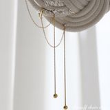  Hoa tai Titan Earcuff chain drop (1 chiếc) 