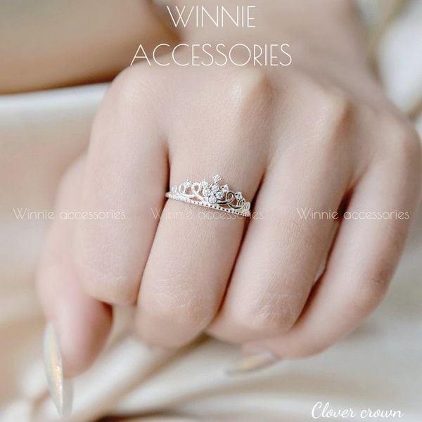  Nhẫn Bạc S925 Clover Crown 
