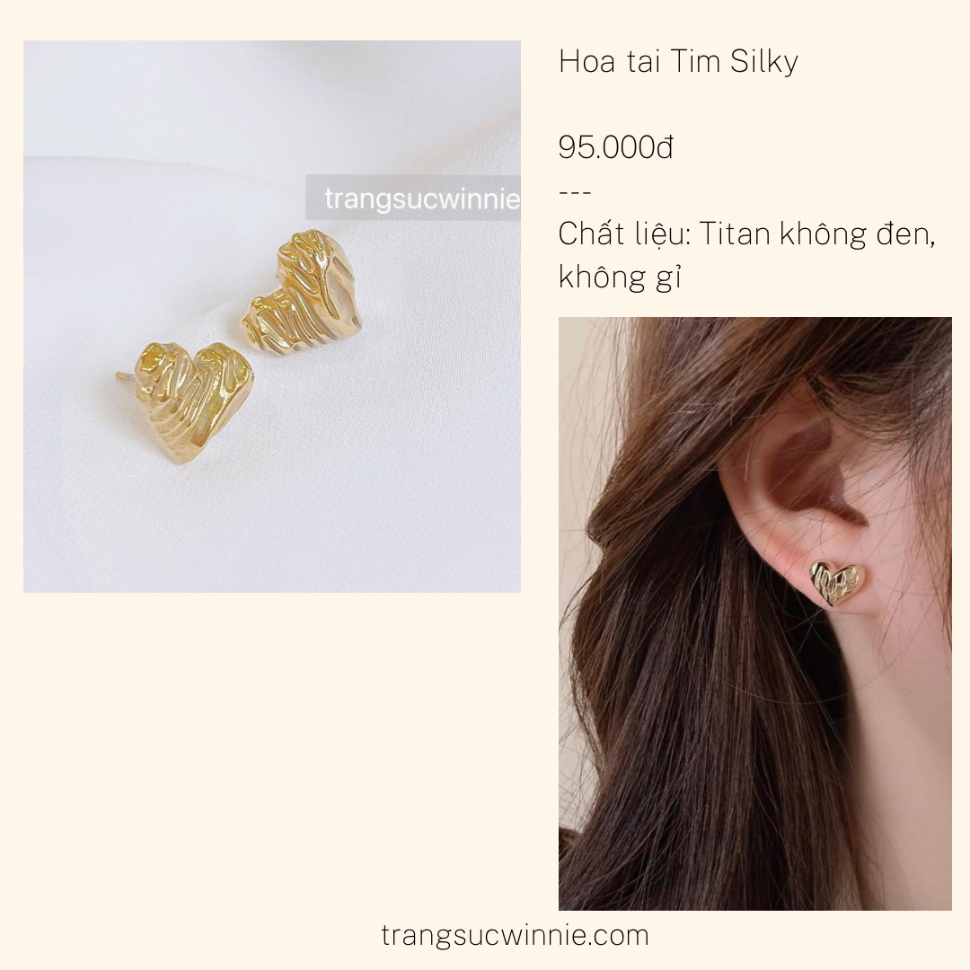  Hoa tai titan Tim Silky 