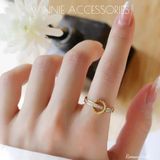  Nhẫn titan Roman circle 