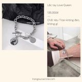  Lắc tay titan Love Queen 